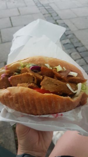 Seitan Döner at Erbils in Munich