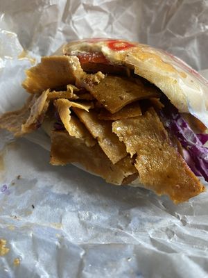 Seitan Döner   at Erbils in Munich