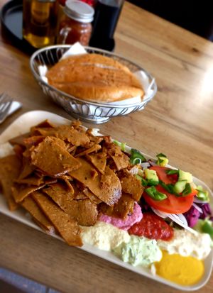 Doner plate at Erbils in Munich