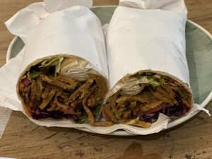 Veganer Dürüm #Veganuary at Erbils in Munich