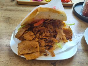 Döner Kebab at Erbils in Munich