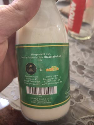 Vegan ayran at Erbils in Munich