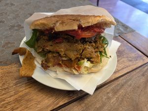 Seitan-Döner at Erbils in Munich
