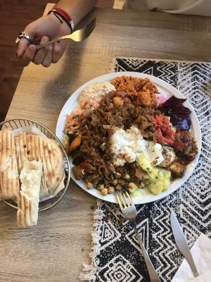 Royal doner teller  at Erbils in Munich