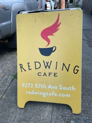 Sandwich Board at Redwing Cafe in Seattle