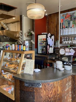 Main order encounter upstairs at Redwing Cafe in Seattle