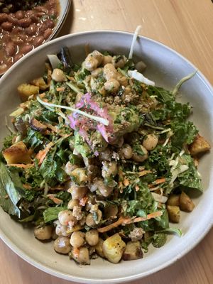Chickpeas in the prisma salad with tasty dressing    at Berlingeri Cocina Artesanal in San Juan