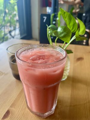 Watermelon  #Veganuary at Berlingeri Cocina Artesanal in San Juan