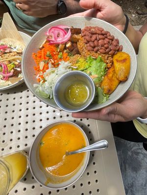   at Berlingeri Cocina Artesanal in San Juan