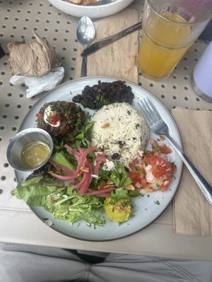 Mexican bowl  at Berlingeri Cocina Artesanal in San Juan