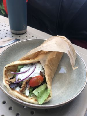 Gyro seitan  at Berlingeri Cocina Artesanal in San Juan