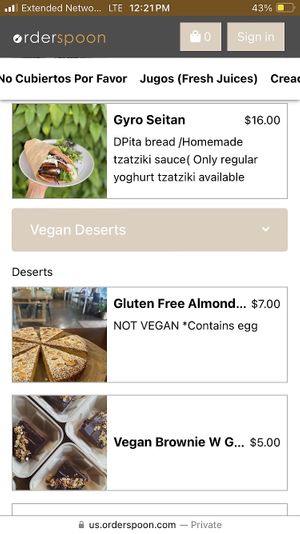   at Berlingeri Cocina Artesanal in San Juan