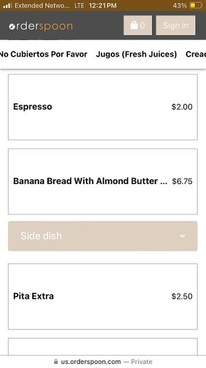   at Berlingeri Cocina Artesanal in San Juan