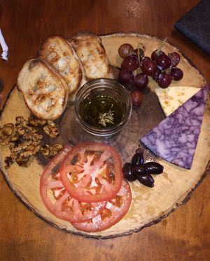 Ploughmans Provisions Plate! at Season's Harvest Cafe in Cypress