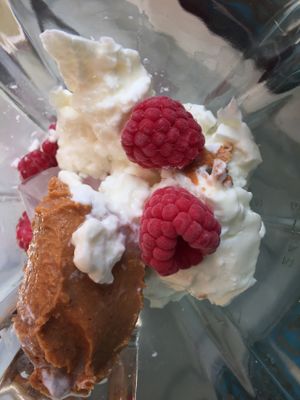 One of the smoothies they offer at Vers Rotterdam in Rotterdam