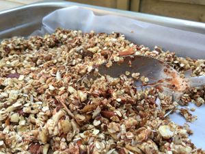 Home made muesli at Vers Rotterdam in Rotterdam