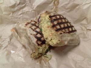 Singaporean dosa at Mendocino Farms - Flower St in Los Angeles