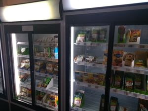 Fridge section at Vegetal et Vous (Vivanie Lille) in Lille