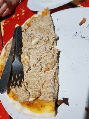 zen pizza at Vegan and Raw in Varanasi