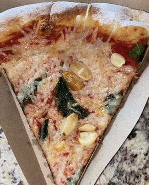 Vegan pizza at Whole Foods Market in The Woodlands