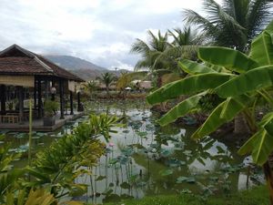 Garden at Sen Thien Quan in Nha Trang