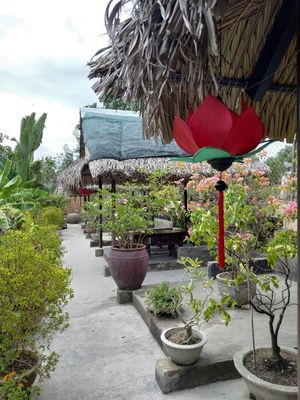 Garden at Sen Thien Quan in Nha Trang