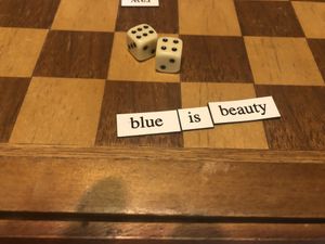 Blue is beautiful   at Red Pipe in Forest Hills