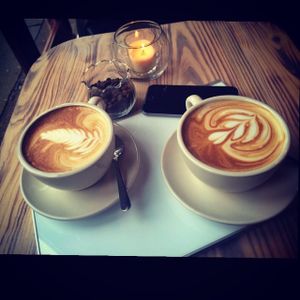 Organic coffee house  at Red Pipe in Forest Hills