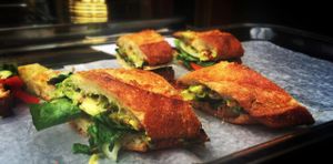 Vegetarian sandwich  at Red Pipe in Forest Hills