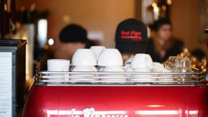 Counterculture coffee at Red Pipe in Forest Hills