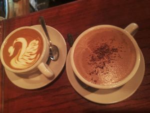 Hot chocolate  at Red Pipe in Forest Hills