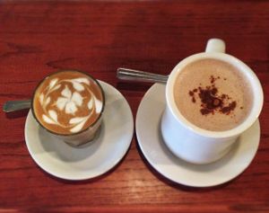 On my mini lunch date  at Red Pipe in Forest Hills