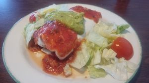 Chili sin Carne Burrito 🌯 at Hacienda Mexican Restaurant in Kaiserslautern