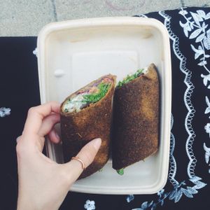 wrap at Moonfood  in Brussels