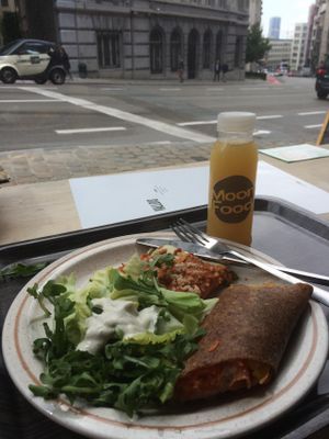 My lunch at Moonfood  in Brussels