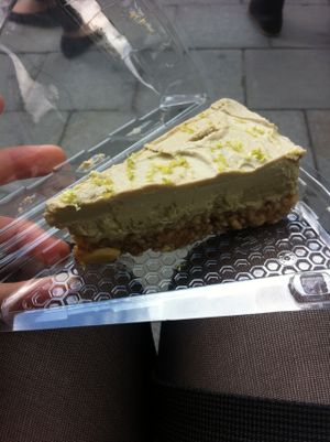 The wonderful cake - try it! at Moonfood  in Brussels