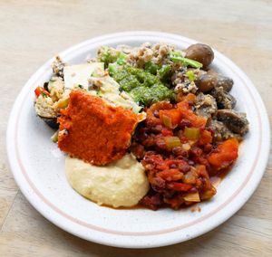 €16 and that is a small plate! at Moonfood  in Brussels