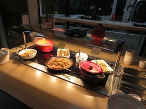 buffet: disappointing at Moonfood  in Brussels