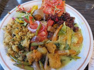 taken from the buffet at Moonfood  in Brussels