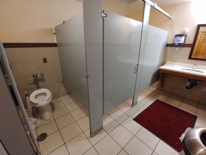 Women's restroom: fairly dirty, pretty disappointed at Chaat Bhavan in Sunnyvale