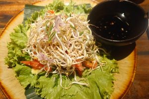 Avocado salad at Topi Inn in Manggis