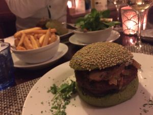 Dutch Weed Burger at Eeterij H'eerlijk in Wageningen