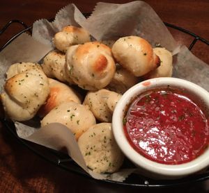 Garlic knots! at Brooklyn Boyz Italian Eatery in Bay City