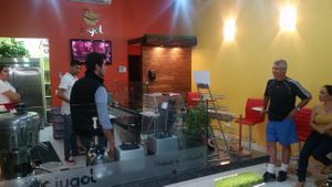 counter at Jugol in Tijuana