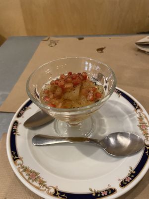 Desert 🍮  at Integral Figueres in Figueres