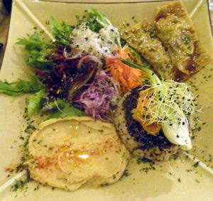 Mine was the dumpling choice. at Integral Figueres in Figueres