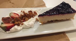 cheesecake  at Integral Figueres in Figueres