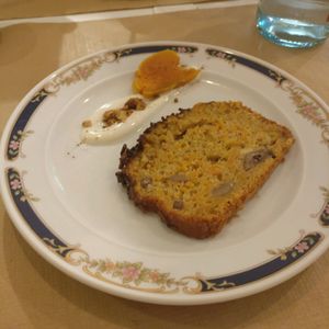 Pastel de boniato at Integral Figueres in Figueres