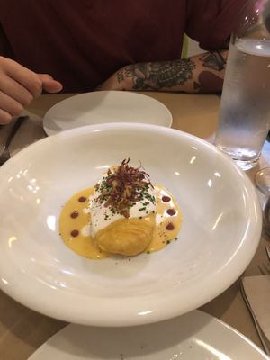 Patata brava at Integral Figueres in Figueres