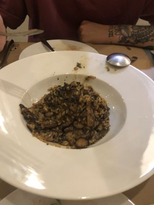 Arroz con setas at Integral Figueres in Figueres